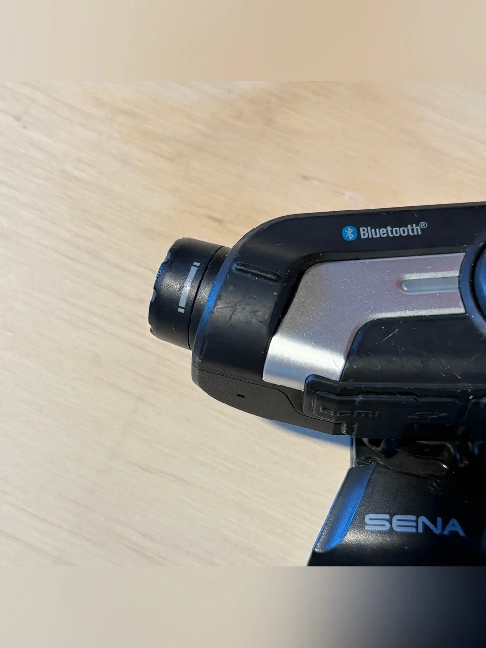 Sena 10C Blk w/Bluetooth Camera w/Clip MODULE ONLY “UNTESTED” No Charg Read Info